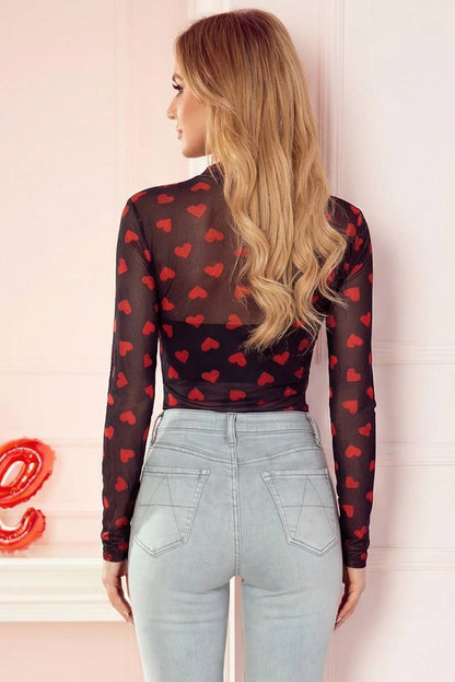 XO Darling Mesh Top