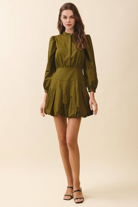 Olive After Hours Mini Dress