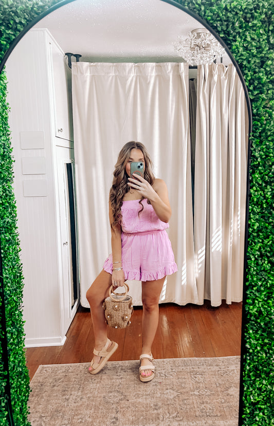 Tourista lavender romper