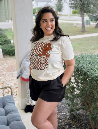 Oh Snap! Gingerbread Crewneck Tee