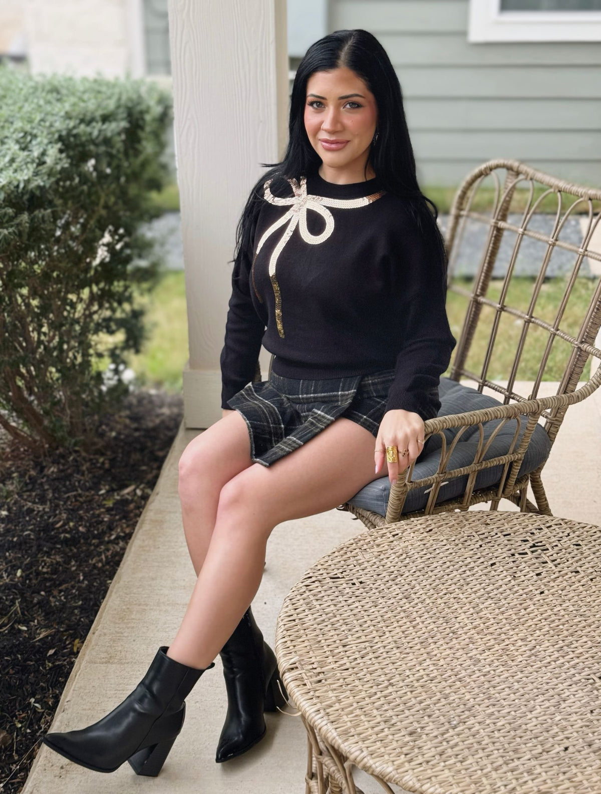 All Wrapped Up Sequin Sweater