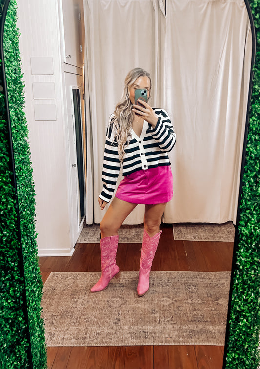 Kelsey Striped Cardigan