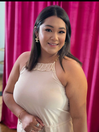 Champagne Drift Jumpsuit