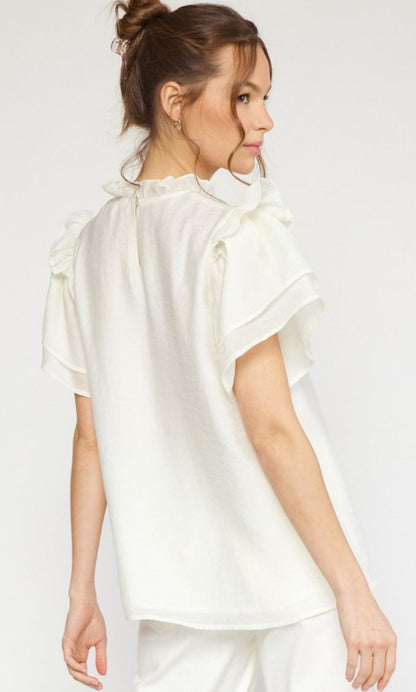 Sugar Ruffle Top