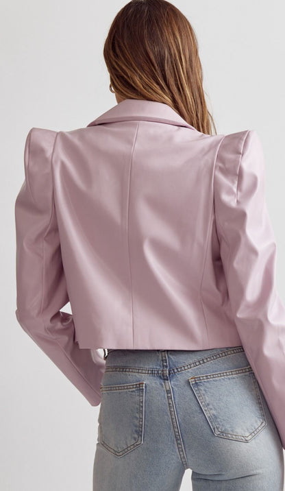 Lilac Power Play Blazer