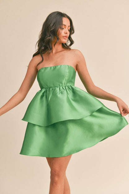 Ruling Emerald City’s Two Tier Mini Dress