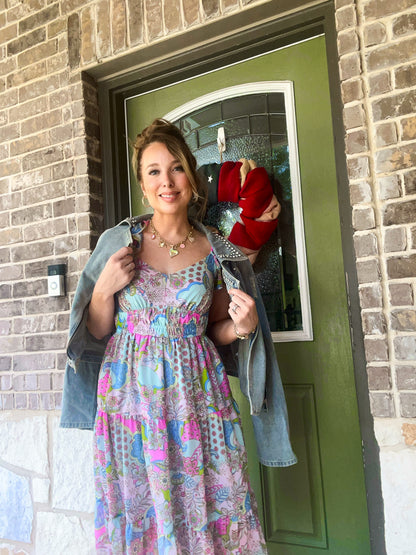 Sweet Summer Paisley Dress