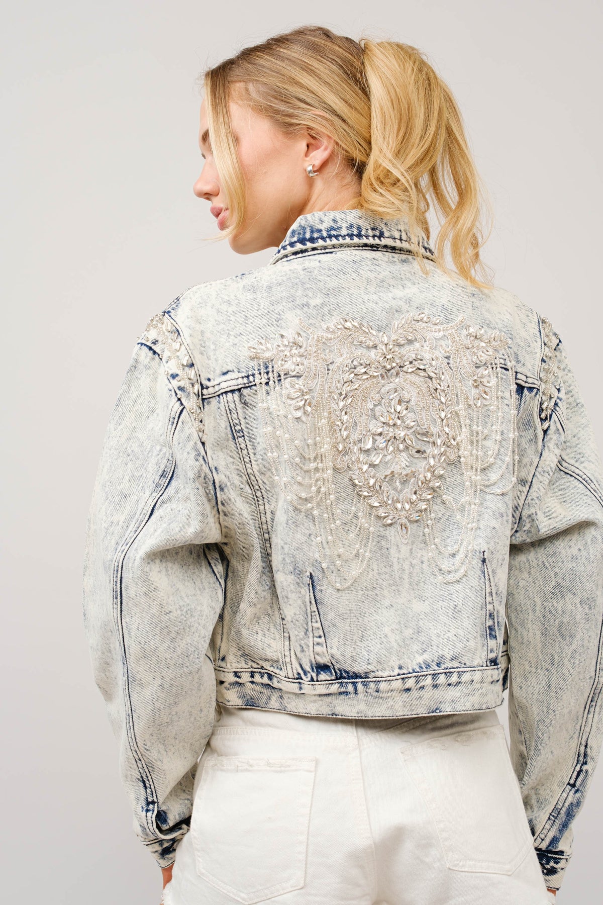 Cloud Wash Denim Jacket